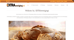 Desktop Screenshot of extravestiging.nl