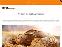 Tablet Screenshot of extravestiging.nl